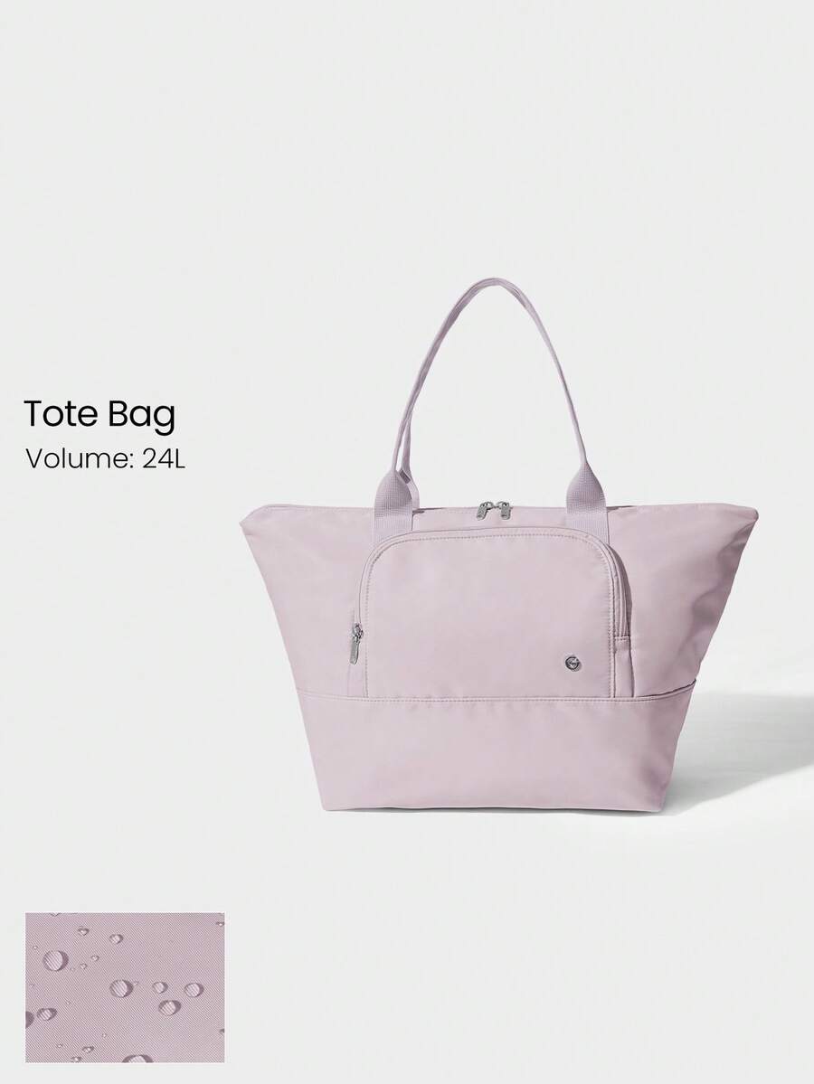 GLOWMODE Túi đựng laptop bảo vệ Day Tripper 24L, có dây đeo tương thích với vali kéo, túi xách hàng ngày và công sở. - Tro đinh hương - Xem 1