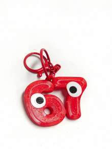 POKOJA LAND POKOJA LAND 67 Partner Keychain With Vivid Eyes | Durable Plastic, Multi-Color Options, Fun Design, Fine Carving, Snap Hook Closure, Suitable For Bags, Backpacks, Or Display Birthday Gifts Spring To Summer - Multicolor - View 18