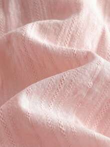Loomiva Baby Girl Solid Color Ruffle Trim Petal Sleeve Cardigan, Casual & Versatile,Kids - Pink - View 4