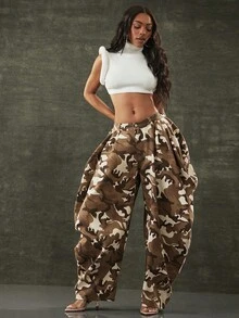 Denimoi 高领卷袖露脐上衣 性感时尚上衣 GNO演唱会服装 女孩之夜 - 白色 - 查看 3