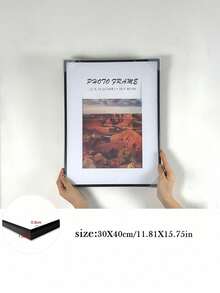1 khung ảnh nhôm mỏng màu vàng đen hiện đại, kích thước 30x40cm, 21x30cm, 15x20cm, thích hợp trang trí nội thất phòng khách nhà cửa. - Nhiều màu - Xem 14