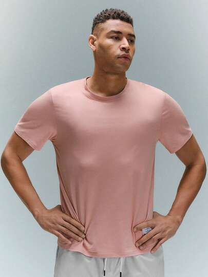 Driftmere 男士純色短袖休閒t恤