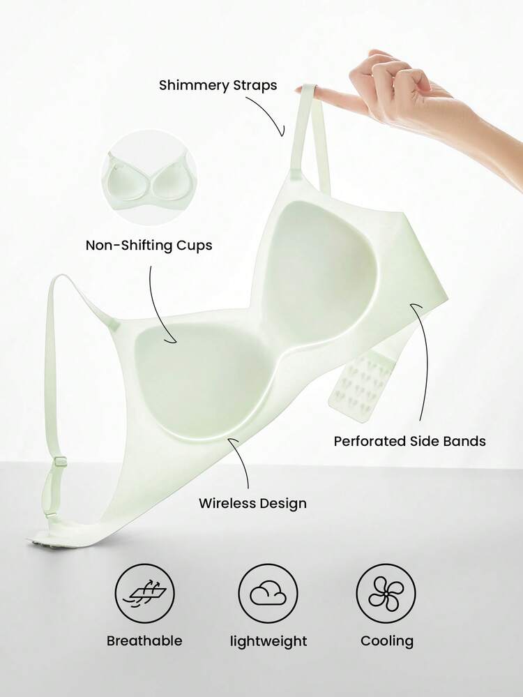 Dream Curve Air Wireless Breathable Plunge Bra