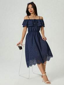 Romantic And Flattering Design For Any Occasion - Royal Blue - View 5