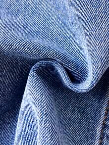 SHEIN 女婴可爱粉色蝴蝶结牛仔连衣裙，儿童女孩春夏休闲度假乡村波西米亚风服装，儿童女孩沙滩装，春假装，锐舞节牛仔连衣裙 - 淺色水洗藍 - 查看 7