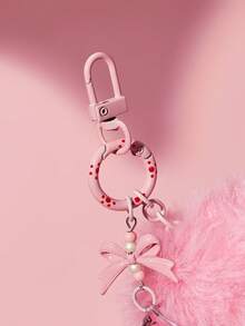 Mean Girls | SHEIN Mini Notebook Decorative Keychain, Bag Hanger - Pink - View 6