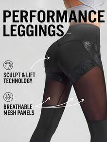 Innovista Women's Fashion Sportswear, Yoga, Dance Outfits - Black - View 1