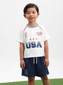 SUMWON 男童T恤套装 - 彩色 - 查看 3