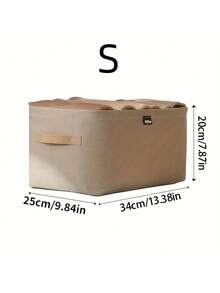 1PC Large-Capacity Storage Box, Clothing Organizer Box, Suitable For Storing Clothes, Pants, And Miscellaneous Items, Lightweight And An Essential Organizing Set For Home And Dormitory - Multicolor - View 5