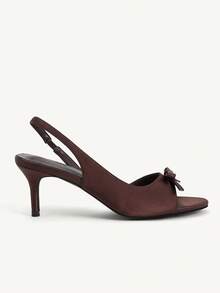 CUCCOO CHICEST Giày sandal cao gót thời trang dành cho nữ, thích hợp mang hàng ngày. - Cà phê nâu - Xem 4