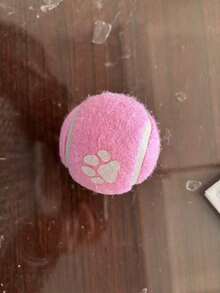 Dog Toy Footprints Pattern Elastic Ball Toys, Used For Training And Interactive Pet Toys - Multicolor - View 19