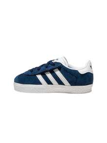 Adidas Gazelle Teen Sneakers Padded Breathable Sporty Walking Outing Commuting White IH0337 - CONAVY/FTWWHT/FTWWHT - View 5