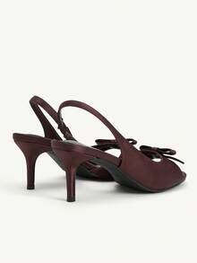 CUCCOO CHICEST Giày sandal cao gót thời trang dành cho nữ, thích hợp mang hàng ngày. - Cà phê nâu - Xem 6