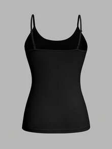 SHEIN EZwear 4件套休闲简约吊带背心，适合夏季穿着 - 彩色 - 查看 11