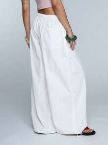 COUREZ 女裤 - 白色 - 查看 3