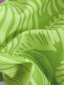 SHEIN Swim Mod 2026 Spring/Summer Beach Shell Print Cute & Sweet Bikini Set - Green - View 9