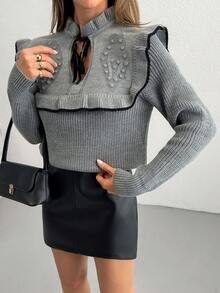Women Sweaters - Grey - View 1