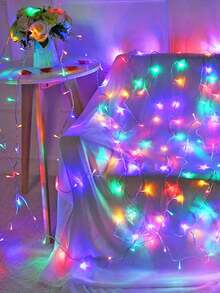 1pc 1.5/3/6m Home Decor Led Fairy String Lights,Battery Powered, Indoor Room Wall Decor Led Lights String, Outdoor Garden Tree Decor Light,Bedroom Decorations ,Wedding Birthday Party Festival Decor String Light,Camping Tent Decorations Light - Multicolor - View 14