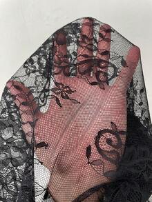 Easowa Women's Cotton Crew Neck Sleeveless Lace Hem Tank Top, Spring/Summer Black Summer Top Sleeveless Tops Casual Tops Women Summer Summer Outfit For Women - Black - View 8