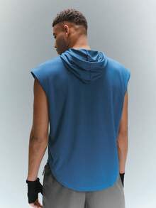 Driftmere Men's Simple Fashion Casual Sleeveless Top For Daily Wear - Blue - View 2