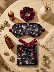 3-Piece Blindfold Set, Blackout Travel Blindfold, Breathable And Comfortable - Multicolor - View 6