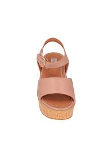 Eloise Wedge Women's Heeled Sandals Beige FT6 - Beige - View 4