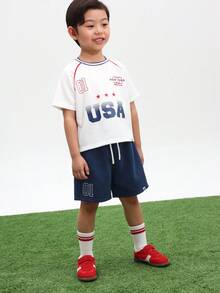 SUMWON 男童T恤套装 - 彩色 - 查看 7