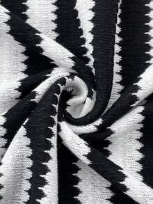 Easowa Women's Striped Round Neck Casual Sleeveless Mini Dress - Multicolor - View 6