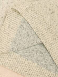 Juhart Women's Solid Color Casual Everyday Pullover Sweater Winter Fall Autumn - Khaki - View 8