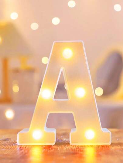 1pc 16cm/6.3inch Home Decor Led Alphabet & Number Night Lights, "Marry Me" Marquee Lights, Warm Led Letter Light,Bedroom Wall Decor Letter Light,Living Room Decor Lights,Christmas Decorations Lights, Customizable English Letters & Numbers, Wall Mountable, Battery Operated,Wedding Birthday Party Proposal Decoration Lights,Valentine's Day Decorative Light String