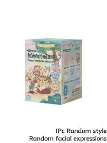ciaoka Caja ciega de dibujos animados divertidos, hecha de materiales de alta calidad, artículos de decoración de habitación exquisitos, regalos festivos, adornos de escritorio de oficina (sin relleno de peluche), adecuados como regalo para amigos - Marea juega caja ciega - Ver 16