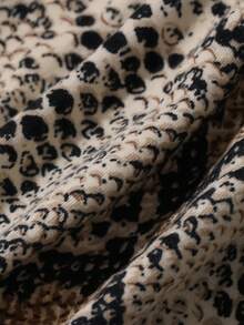 DAZY Women's Snake Skin Print Fitted Fashionable Versatile Camisole - Brown - View 6