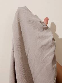 Slaydiva Women's Flowy High Waist Parachute Jogger Pants With Cuffed Bottoms, Comfortable Loose Fit Loungewear, Brown - Coffee Brown - View 8