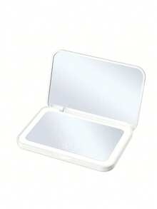 Teckwe LED Lighted Makeup Mirror With Touch Screen, 3 Lighting Modes, Portable Stand, Foldable For Storage, Travel Vanity Mirror With Lights, Rechargeable Battery, Adjustable 3-Color Lighting, Travel Makeup Accessory, Birthday Gift For Mom And Friends,Equipped With 400mAh Rechargeable Battery - Multicolor - View 16