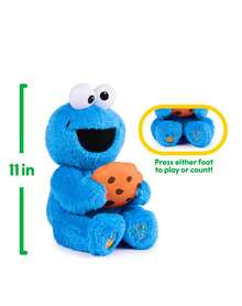 Spin Master Blue Cookie Monster Character Plush Doll With Cookie Accessory, Soft Stuffed Character Plush With Cute Cookie Design, Decorative Plush Toy For Collection, Display Or Gift Idea - Multicolor - View 3