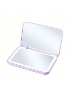 Teckwe LED Lighted Makeup Mirror With Touch Screen, 3 Lighting Modes, Portable Stand, Foldable For Storage, Travel Vanity Mirror With Lights, Rechargeable Battery, Adjustable 3-Color Lighting, Travel Makeup Accessory, Birthday Gift For Mom And Friends,Equipped With 400mAh Rechargeable Battery - Multicolor - View 14