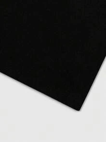 ROMWE MEN Goth Áo thun nam tay ngắn cổ tròn in hình chữ thập, dáng rộng, thường ngày. - màu đen - Xem 7