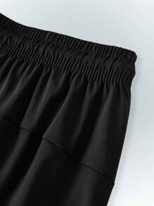 Driftmere Pantalon de sport léger, respirant et à séchage rapide pour hommes, adapté aux activités de plein air, été - Noir - Voir 7
