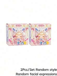 POKOJA LAND Hộp bí ẩn (không nhồi bông) CATMNI Tiệc trà rừng thần tiên (8 mô hình thường + 1 mô hình ẩn) - Mô hình nhân vật cổ tích bằng nhựa ABS (cao 10cm/3.9inch) với chủ đề rừng và trà kỳ ảo, món quà ý nghĩa dành cho bạn bè và gia đình, lý tưởng để trang trí bàn làm việc/trưng bày và dành cho những người đam mê mô hình, món quà mô hình dễ thương, đồ trang trí. - thủy triều chơi hộp mù - Xem 12