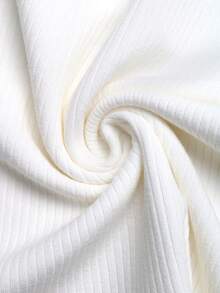 Franclia Bộ 2 món đồ đi nghỉ mát, gồm áo tank top màu trơn và chân váy hoa nhí. - trắng - Xem 6