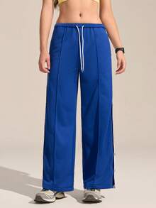SHEIN Sports Women Outdoor Pants - Royal Blue - View 4