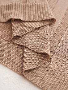 Manfinity Homme Áo thun nam tay ngắn cổ tròn màu trơn, kiểu dáng thường ngày, thích hợp cho mùa hè. - Màu Khaki - Xem 6