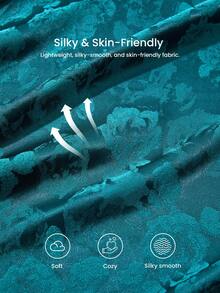 LUVLETTE Bộ đồ ngủ mùa hè mỏng nhẹ bằng satin màu xanh lá cây dành cho nữ - Áo hai dây không tay và quần short, đồ ngủ nhẹ nhàng, gợi cảm, tôn dáng. - màu xanh lá - Xem 5