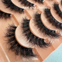 HBZGTLAD 10 Pairs Soft, Fluffy And Natural Long 3D Faux Mink Eyelashes Set For Makeup - Cat Eye Lashes - View 15