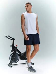 Driftmere 男士素色背心上衣 - 白色 - 查看 7