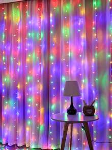 1pc 1.5/3/6m Home Decor Led Fairy String Lights,Battery Powered, Indoor Room Wall Decor Led Lights String, Outdoor Garden Tree Decor Light,Bedroom Decorations ,Wedding Birthday Party Festival Decor String Light,Camping Tent Decorations Light - Multicolor - View 17