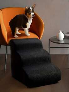 Escaleras para mascotas, escalones de escalera para perros, escaleras para cama de perro grande/mediano/pequeño, escalera antideslizante, escaleras de escalada para cama de gato - Negro - Ver 8