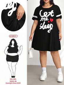 SHEIN CURVE+ 大号纯色胸部聚拢效果连体衣，塑身连体衣，透明肩带，露背设计 - 黑色 - 查看 1