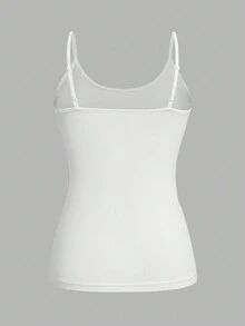 SHEIN EZwear 4件套休闲简约吊带背心，适合夏季穿着 - 彩色 - 查看 12