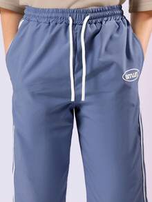 SUMWON Boys Oversized T Shirt And Track Pant Set Summer Casual Two Piece Outfit Tween Style - Navy Blue - View 7
